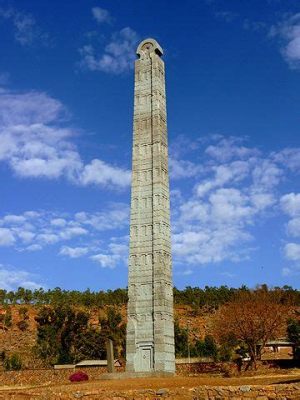 Stele of Tadesse: En Monumental Hyllning Till Den Aksumitiska Kulturen!