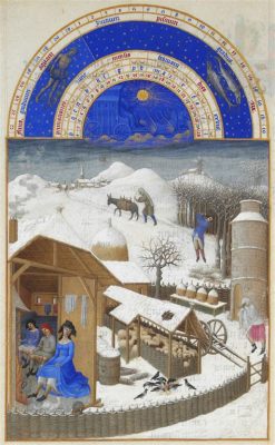  Tres Riches Heures du Duc de Berry - En Mästerlig Symbios av Medeltida Detaljrikedom och Andlig Skönhet!